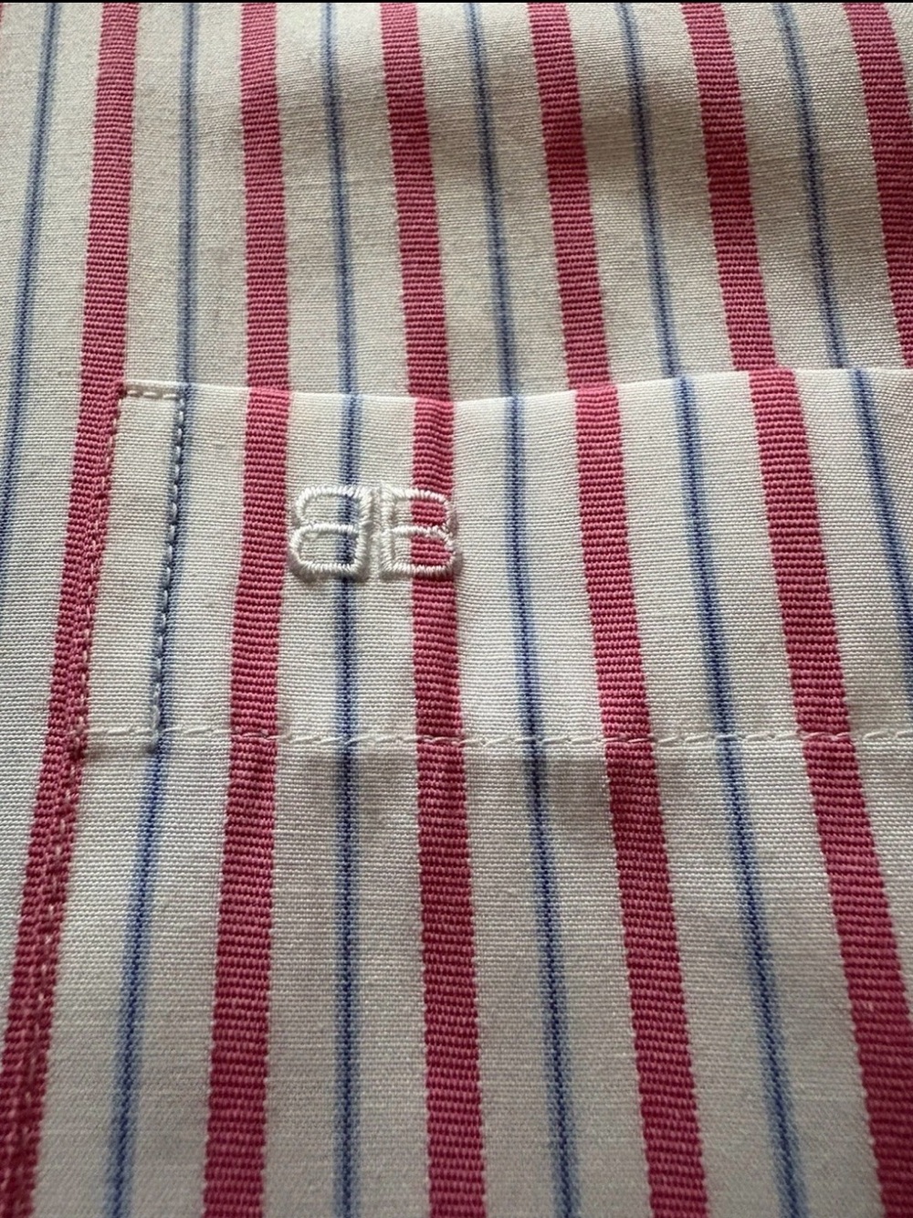 90s Balenciaga Archive Striped Short Sleeve Button Up Shirt Nicolas Ghesquiere - Picture 13 of 13